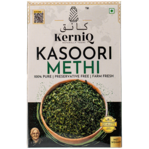 kerniq kasoori methi 25g, premium dried fenugreek leaves, aromatic methi for sabzi curry and tadka