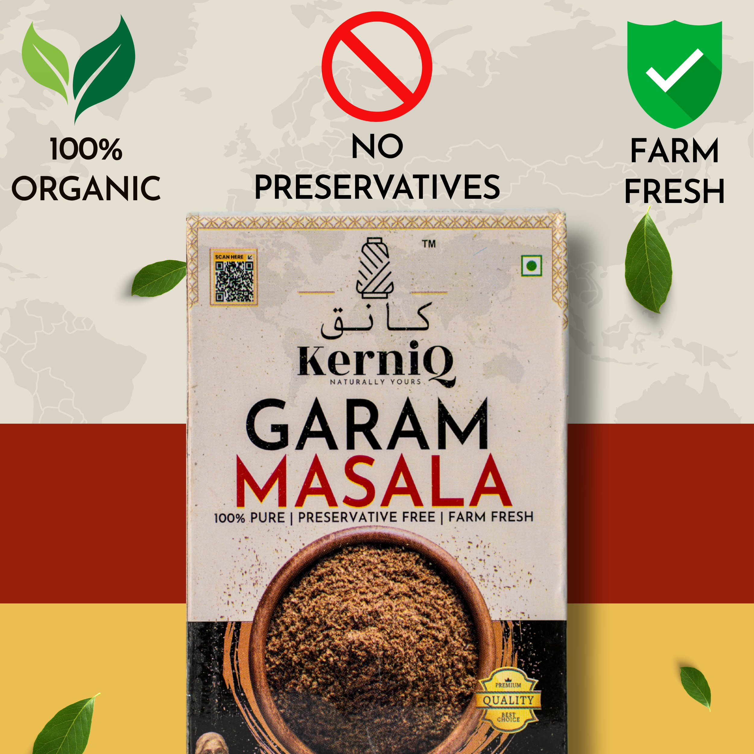 • kerniq garam masala 50g, home style aroma with restaurant grade depth